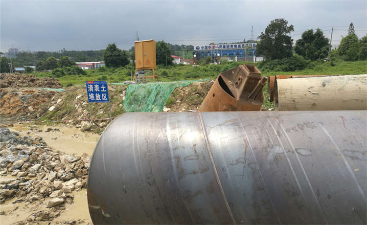 惠州820-10螺旋钢管，厚浆型环氧煤沥防腐管，1500供水螺旋钢管，污水防腐螺旋管厂家